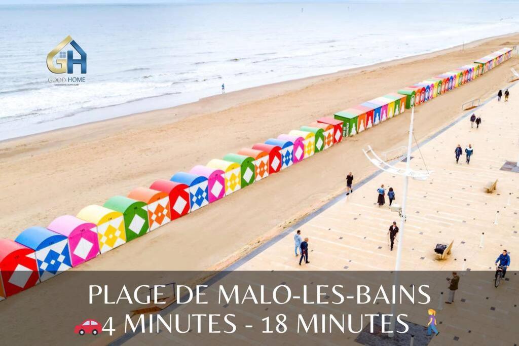 *L'Ecrin De Ronsard*Plage & Centre-Ville Dunkirk Екстериор снимка